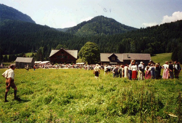 Pfeifertag 2000 auf der Bla Alm