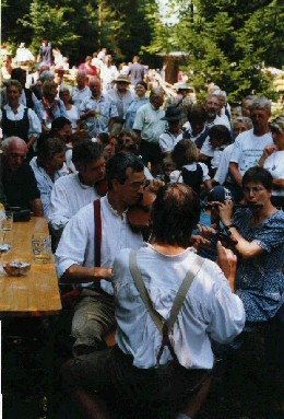 Pfeifertag 1998 auf der Mitterecker Alm